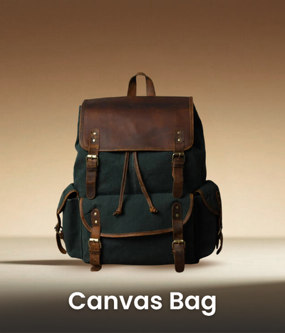 Leather Canvas Bags