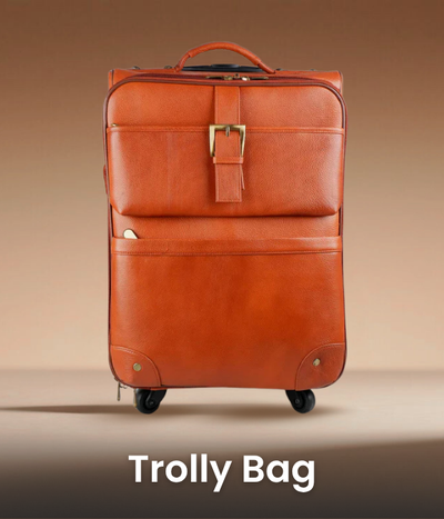 Leather Trolley Bags
