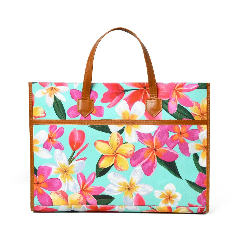 Godzi Canvas Leather Hand Bag