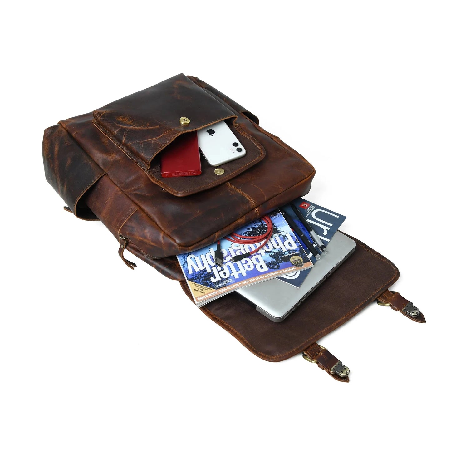 The Explorer Backpack Godzi Leather