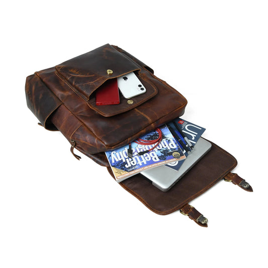 The Explorer Backpack Godzi Leather