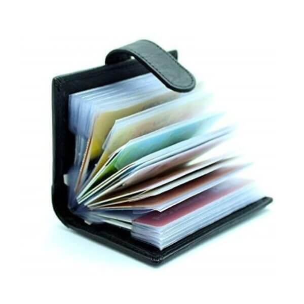 Credit Card Holder Wallet 022 Godzi Leather