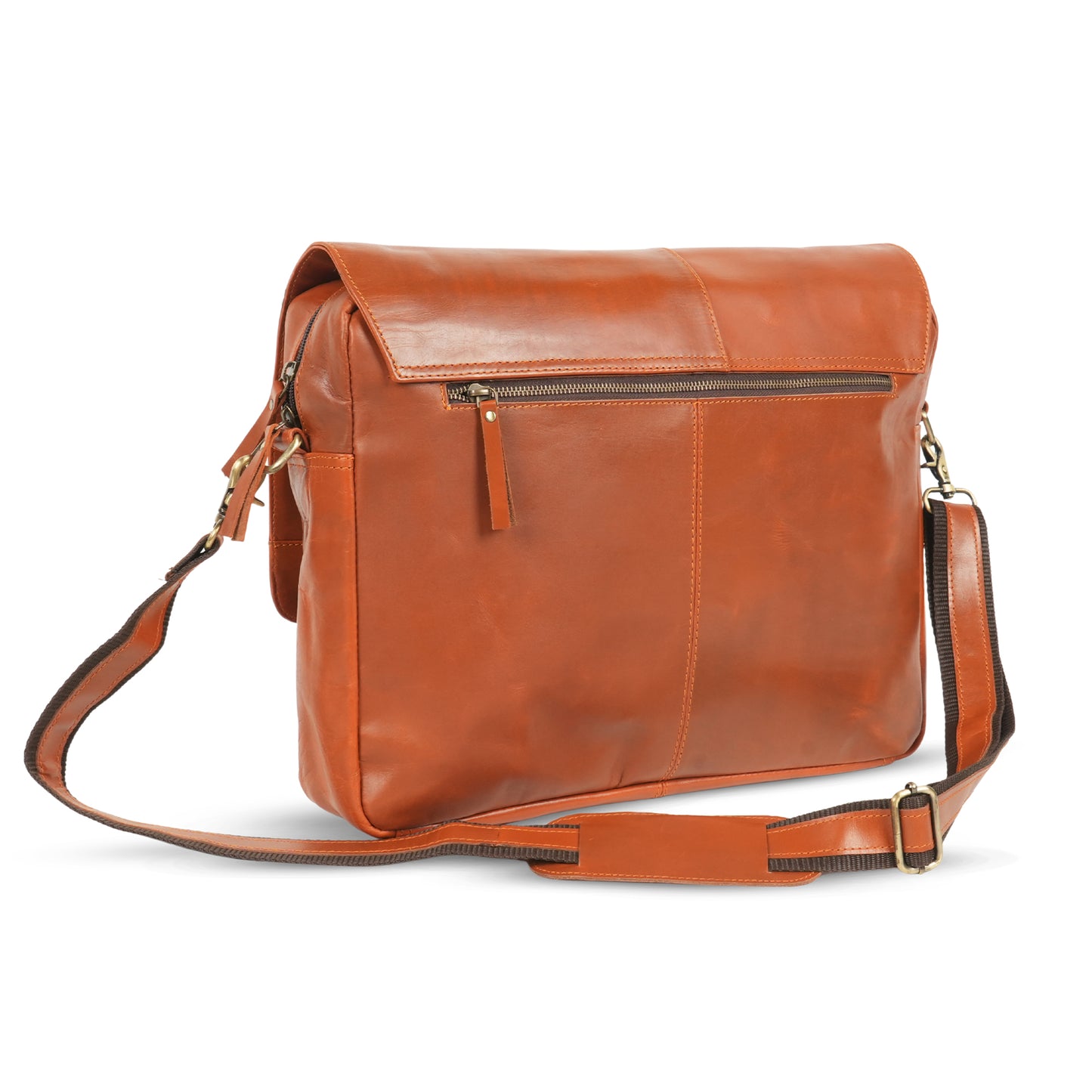 Godzi Handmade Leather Messenger Bag