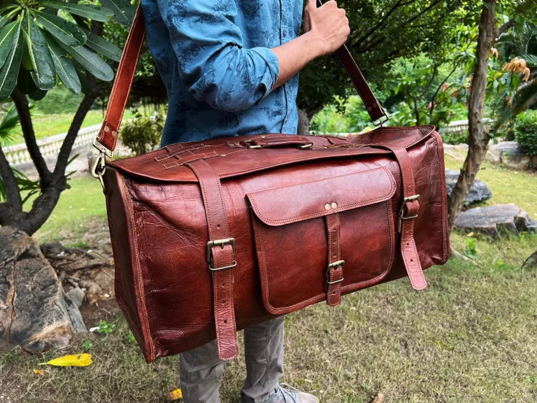 Hide Style Duffle Bag