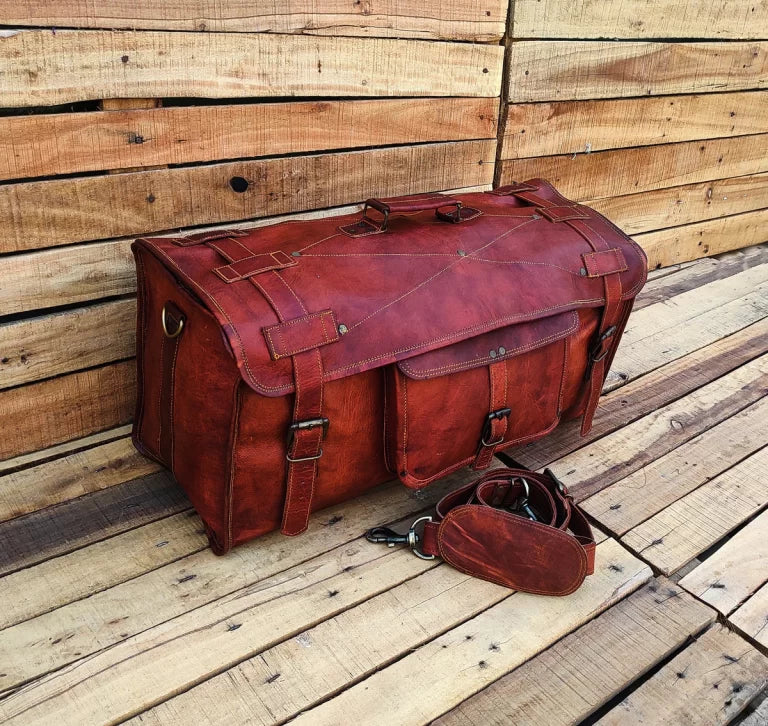 Hide Style Duffle Bag