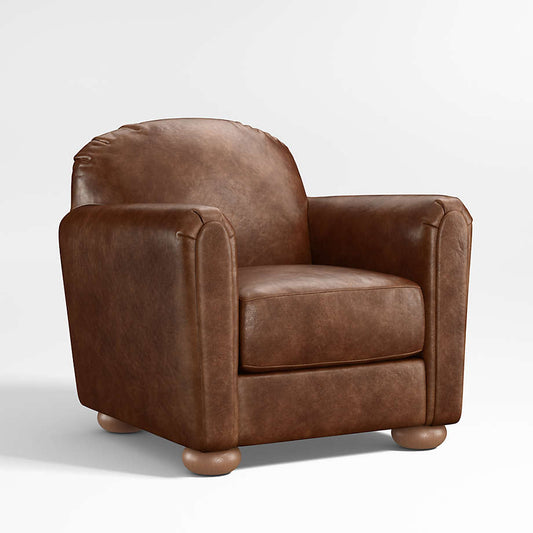 Huston Leather Accent Chair Godzi Leather
