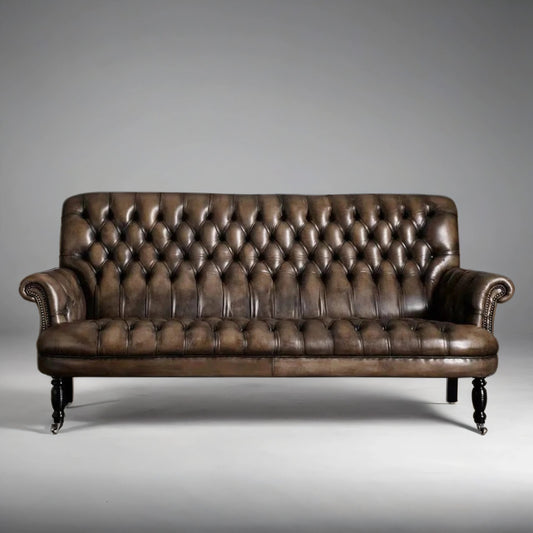 Alton Vintage Leather 3- Seater Sofa