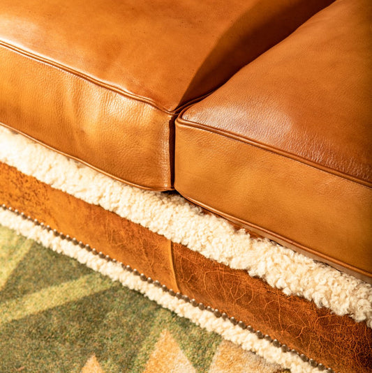 Dublin Leather Sofa Godzi Leather