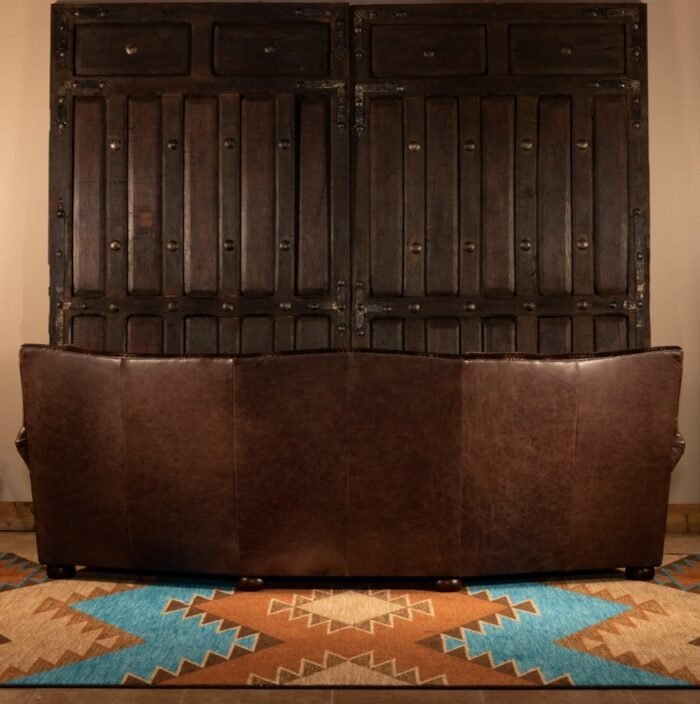 Kyiv Curved Leather Sofa Godzi Leather