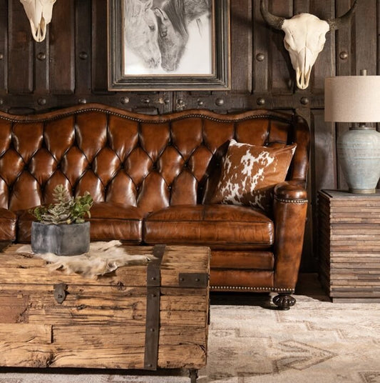 Moscow Tufted 3 Seater Sofa Living Room