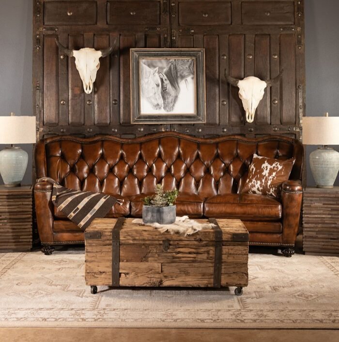 Moscow Tufted 3 Seater Sofa Living Room