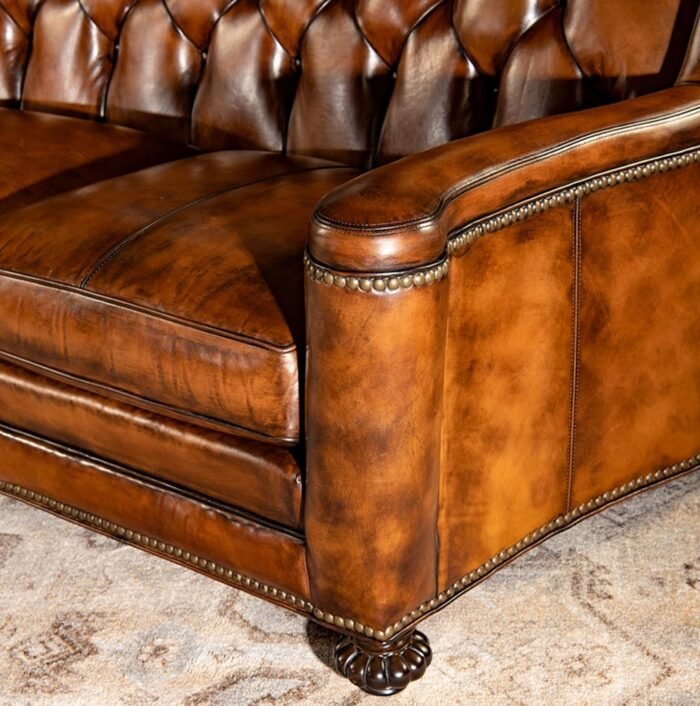 Moscow Tufted 3 Seater Sofa Living Room