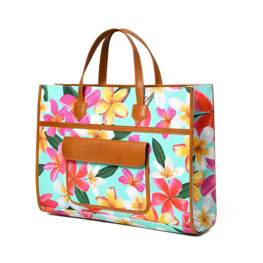 Godzi Canvas Leather Hand Bag