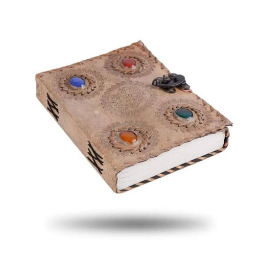 HideVogue 4 Stone Leather Diary