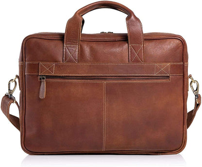 Ryder Leather Office Briefcase Godzi Leather