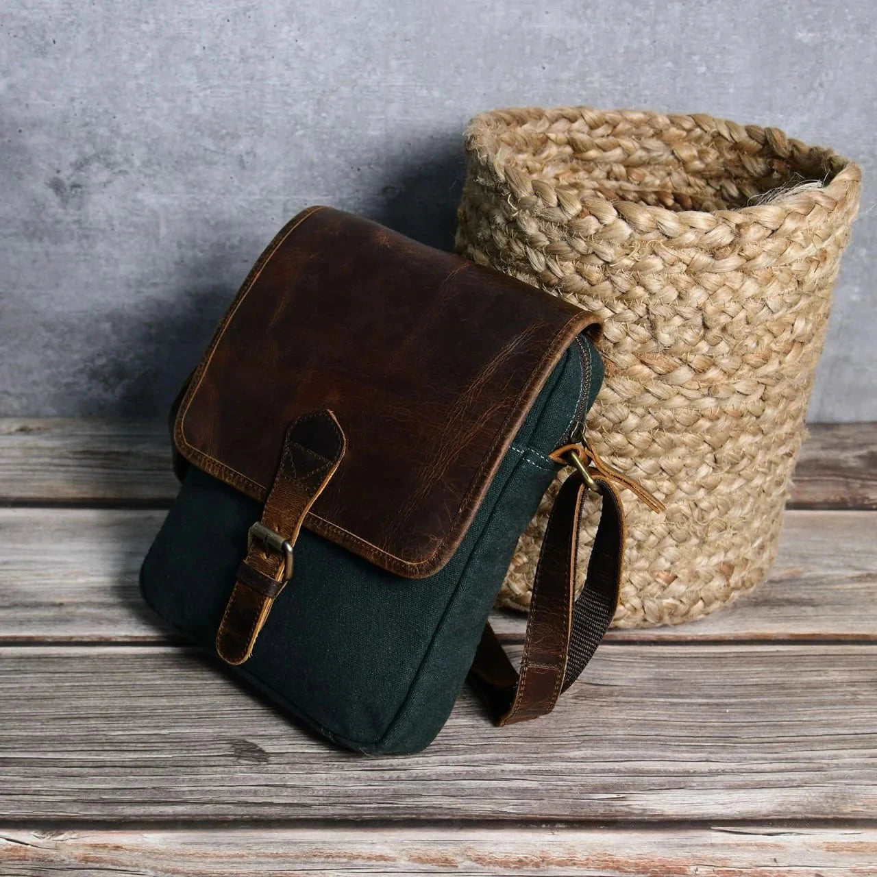Crafted Canvas Crossbody Sling