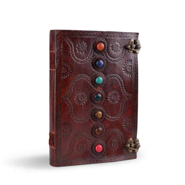 CraftedHide 7Stones Leather Diary