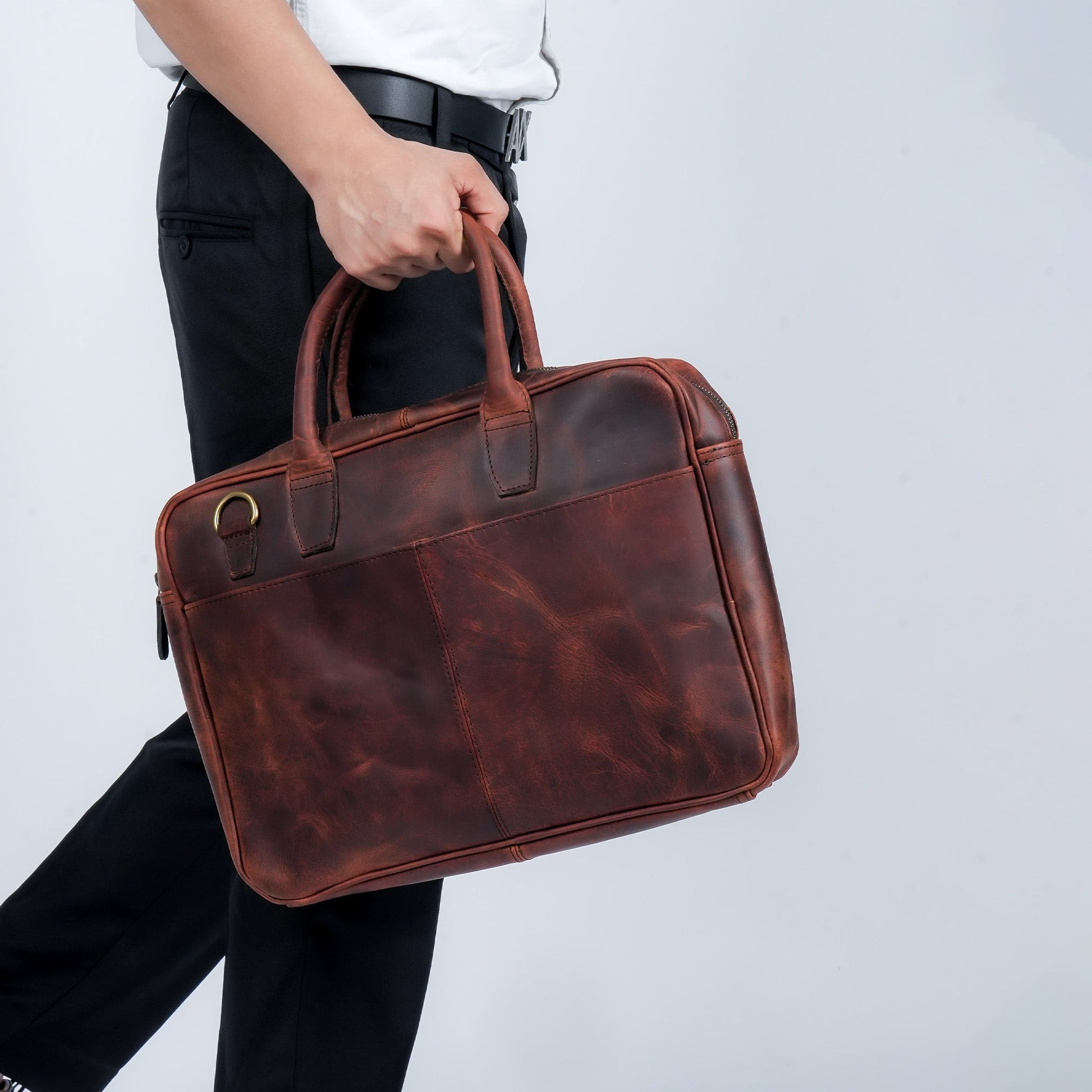 Godzi Buffalo Leather Briefcase – The Professional Godzi Leather