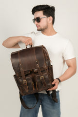 Godzi Leather Backpack - Handmade Leather
