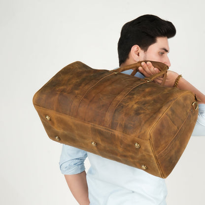 Godzi Handmade Leather Duffle Bag Godzi Leather