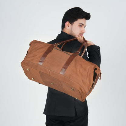 Godzi Handmade Leather Weekender Duffle Bag Godzi Leather