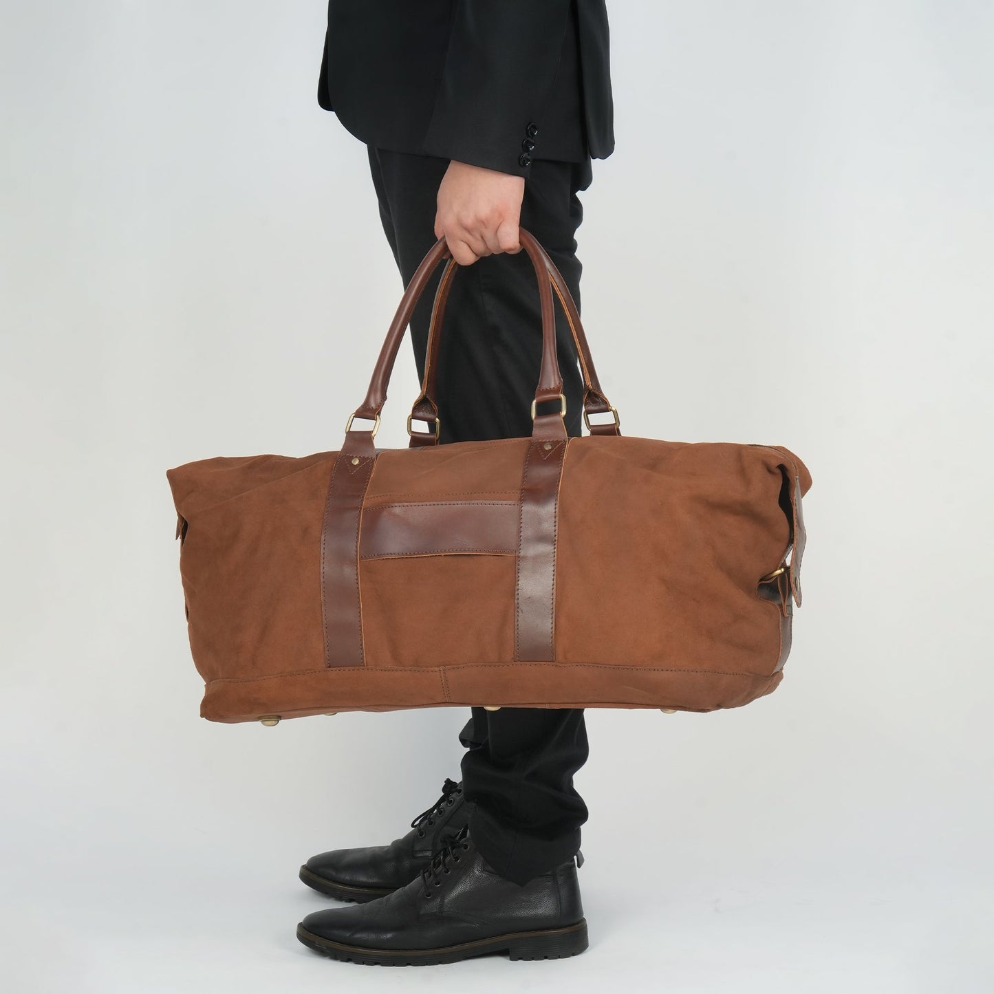 Godzi Handmade Leather Weekender Duffle Bag Godzi Leather