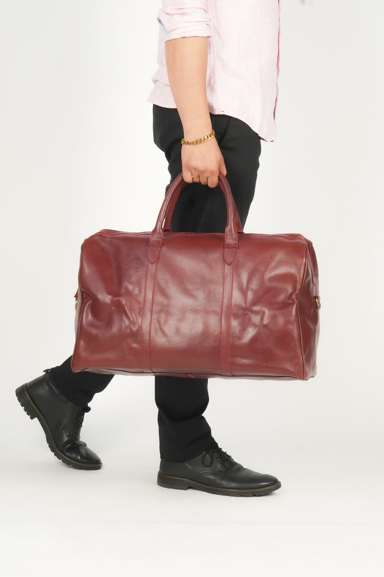 Godzi Handmade Leather Duffle Bag