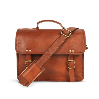 Godzi Leather Laptop Messenger – The Informant Bag