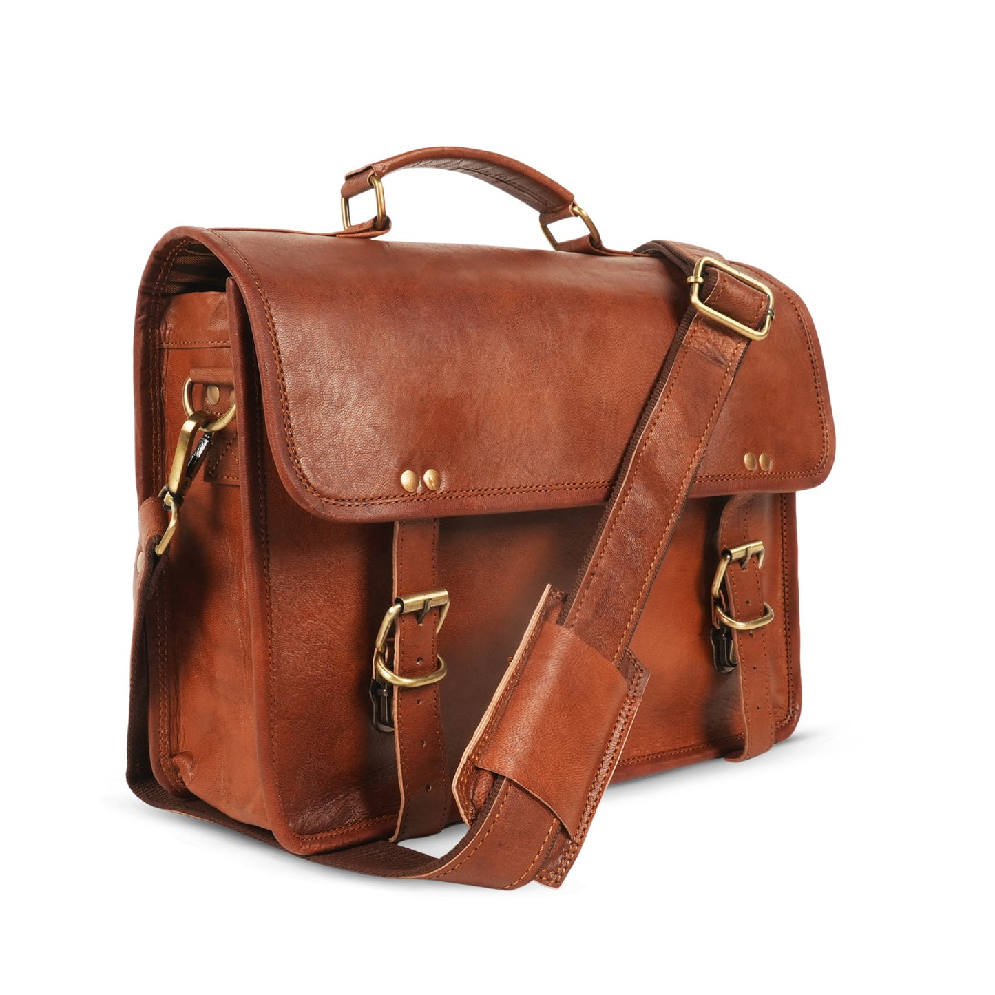 Godzi Leather Laptop Messenger – The Informant Bag