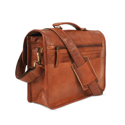 Godzi Leather Laptop Messenger – The Informant Bag