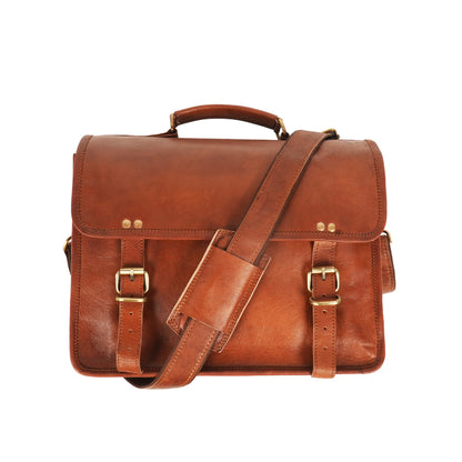 Godzi Leather Laptop Messenger – The Informant Bag