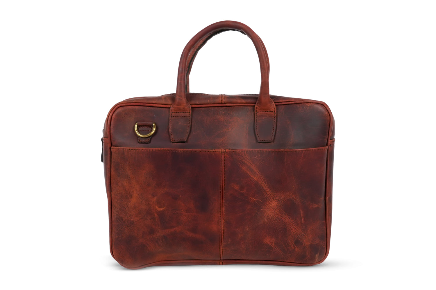 Godzi Buffalo Leather Briefcase – The Professional