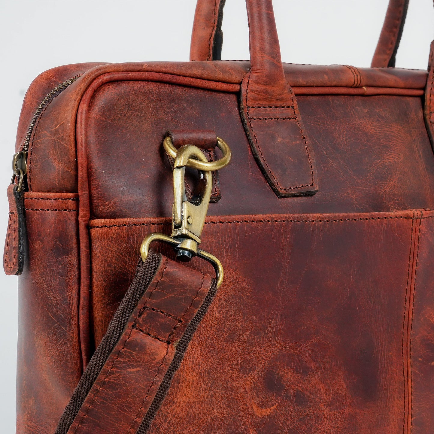 Godzi Buffalo Leather Briefcase – The Professional Godzi Leather