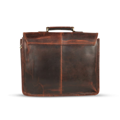 Godzi Handmade Leather Messenger Bag