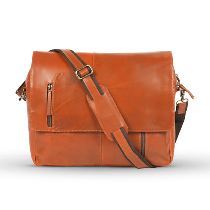 Godzi Handmade Leather Messenger Bag