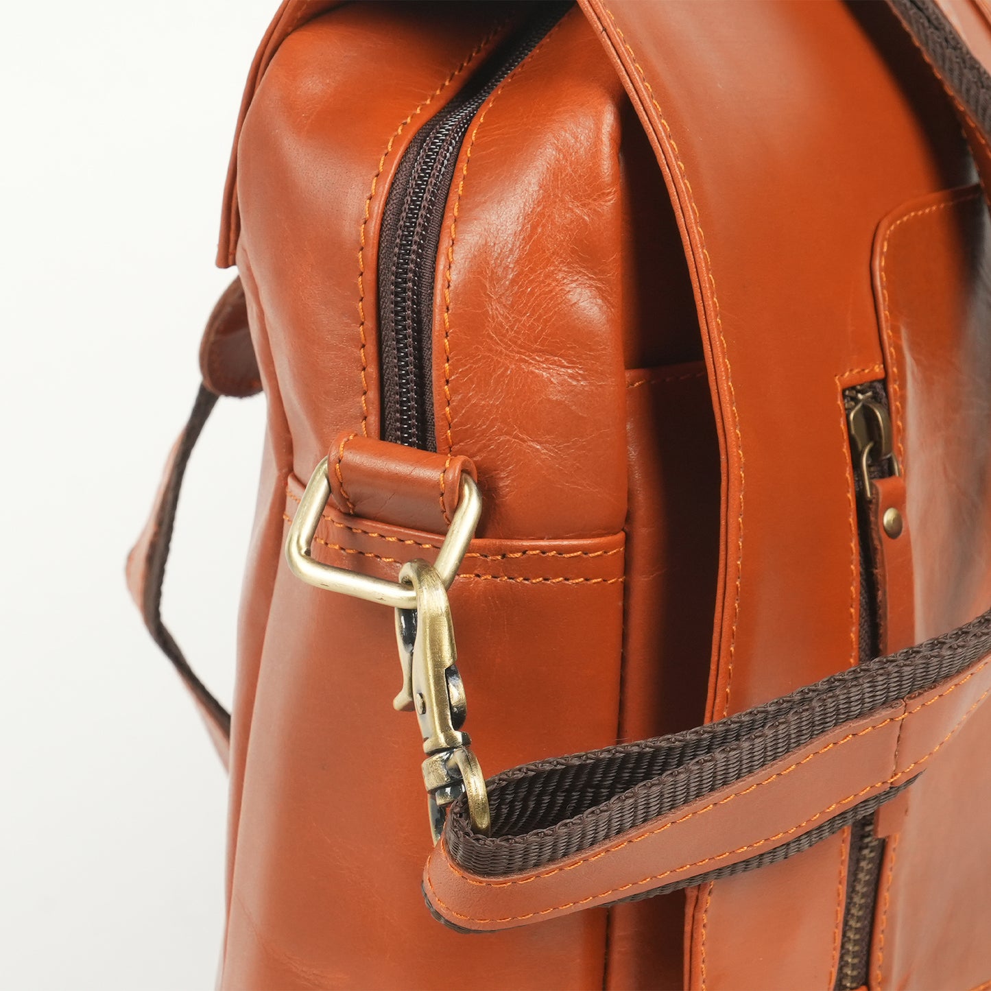 Godzi Handmade Leather Messenger Bag