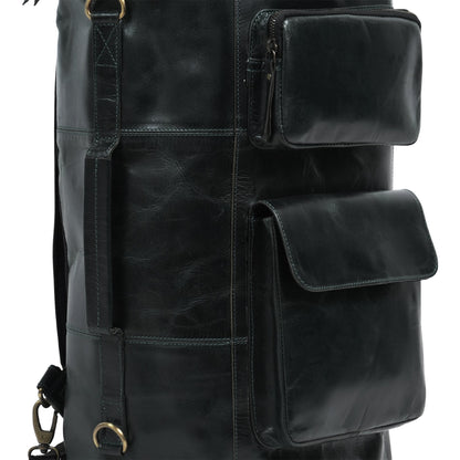 Godzi Buffalo Leather Convertible Travel Bag Godzi Leather