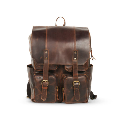 Godzi Leather Backpack - Handmade Leather Godzi Leather