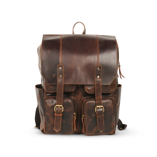 Godzi Leather Backpack - Handmade Leather