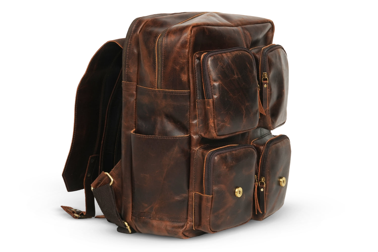 Godzi Leather Backpack - Handmade Leather