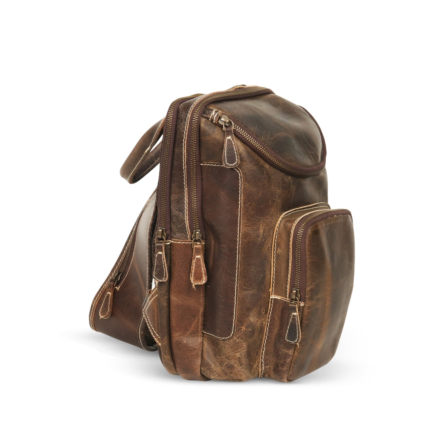 Godzi Men’s Buffalo Leather Sling Bag