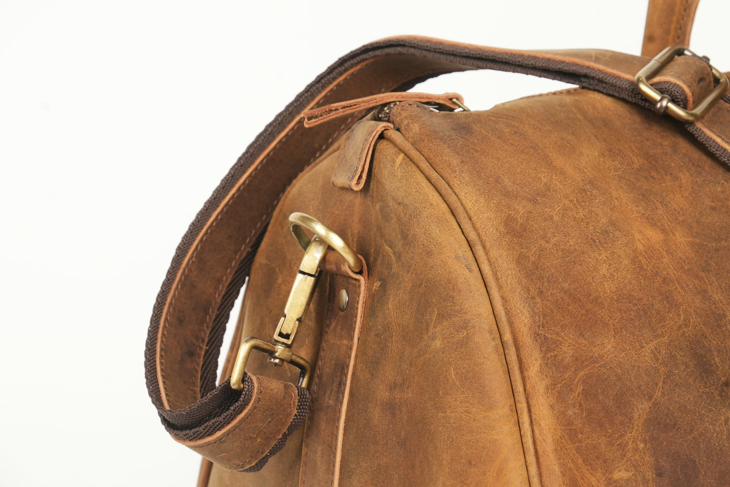 Godzi Handmade Leather Duffle Bag