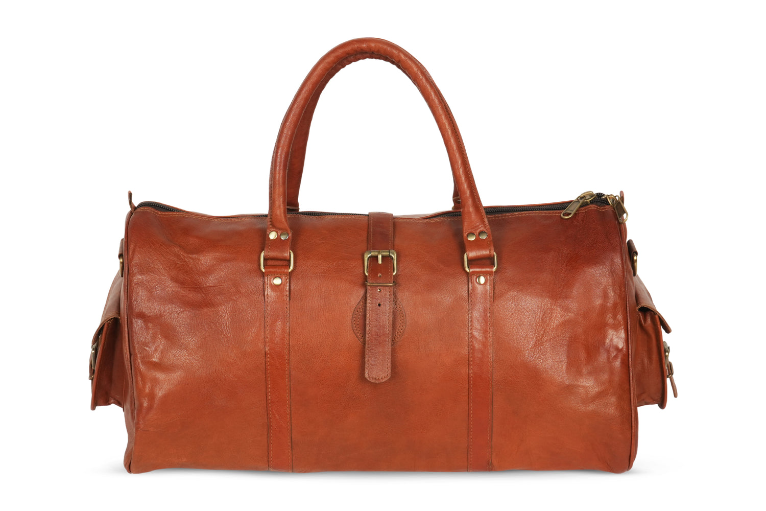Godzi Handmade Goat Leather Duffle Bag