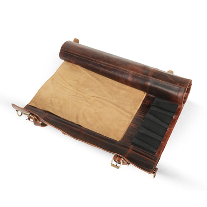Godzi Handmade Leather Knife Roll