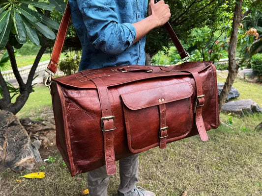 Hide Style Duffle Bag