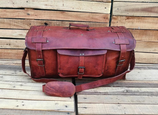 Hide Style Duffle Bag