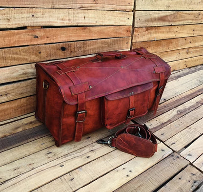 Hide Style Duffle Bag