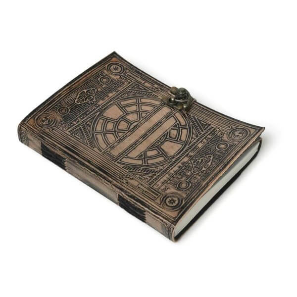 HideWhisper Leather Journal – Light Brown