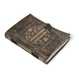 HideWhisper Leather Journal – Light Brown