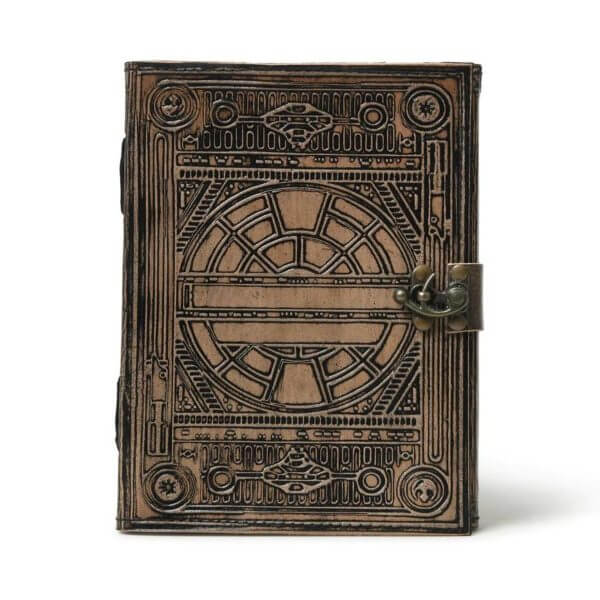 HideWhisper Leather Journal – Light Brown